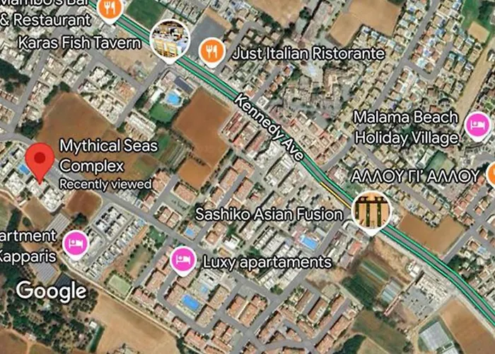 Protaras The Icon 001 At Mythical Seas 아파트 파라림니